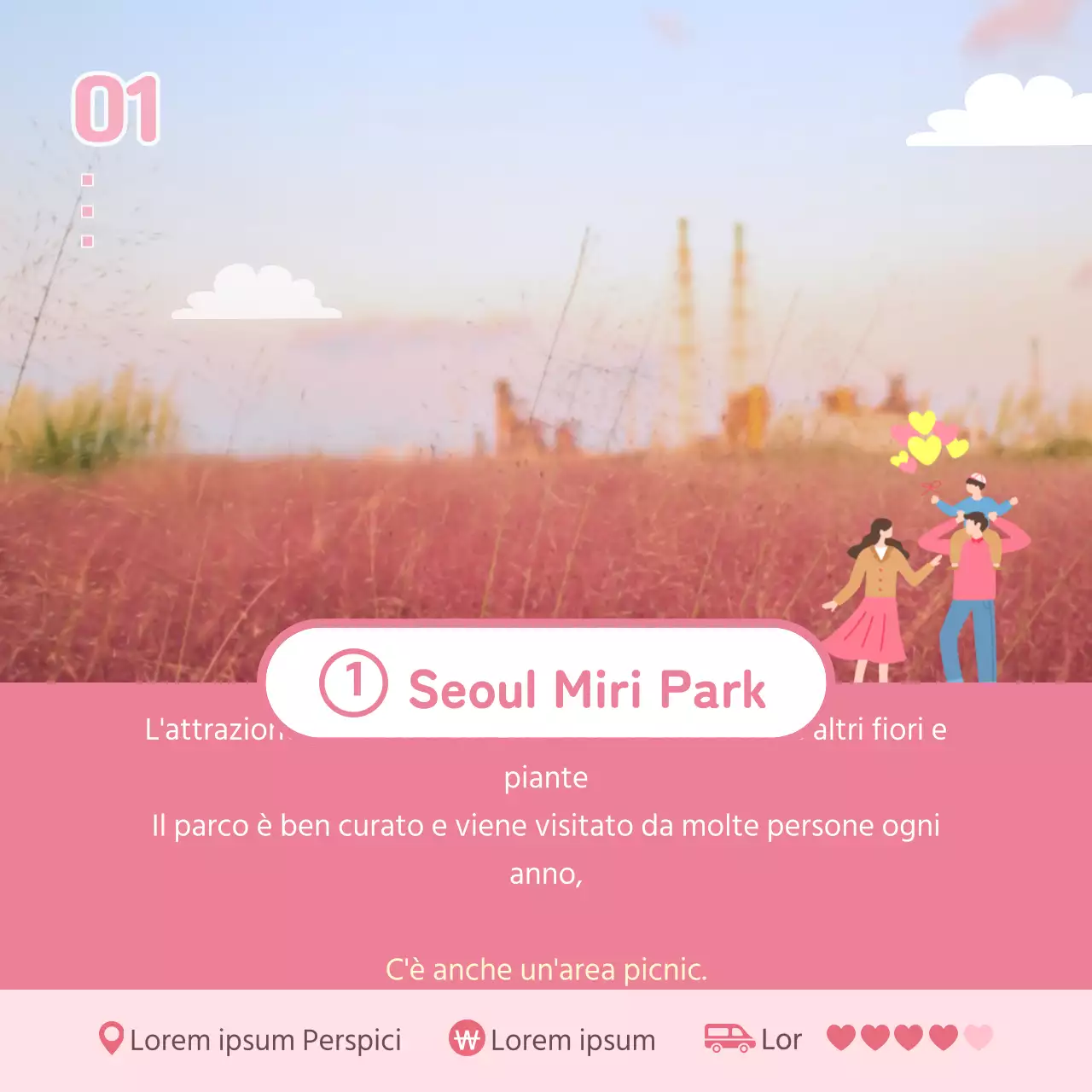 Carta attrazioni mummia rosa design di notizie in rosa