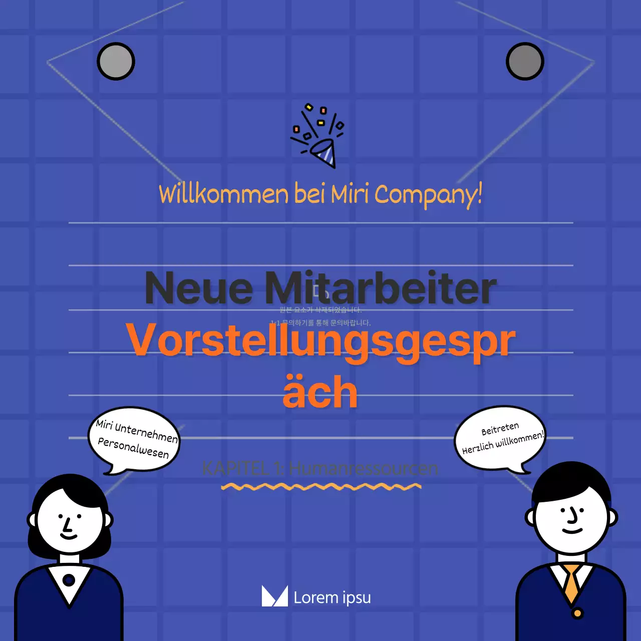 Visitenkarten mit blauem HintergrundNews