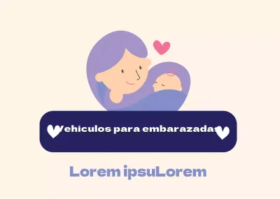 Marfil púrpura icono de línea simple Embarazada abordando vehículo orientación