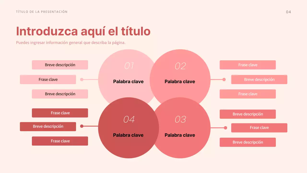 Presentación de distintos diseños en tranquilizadores tonos rojos