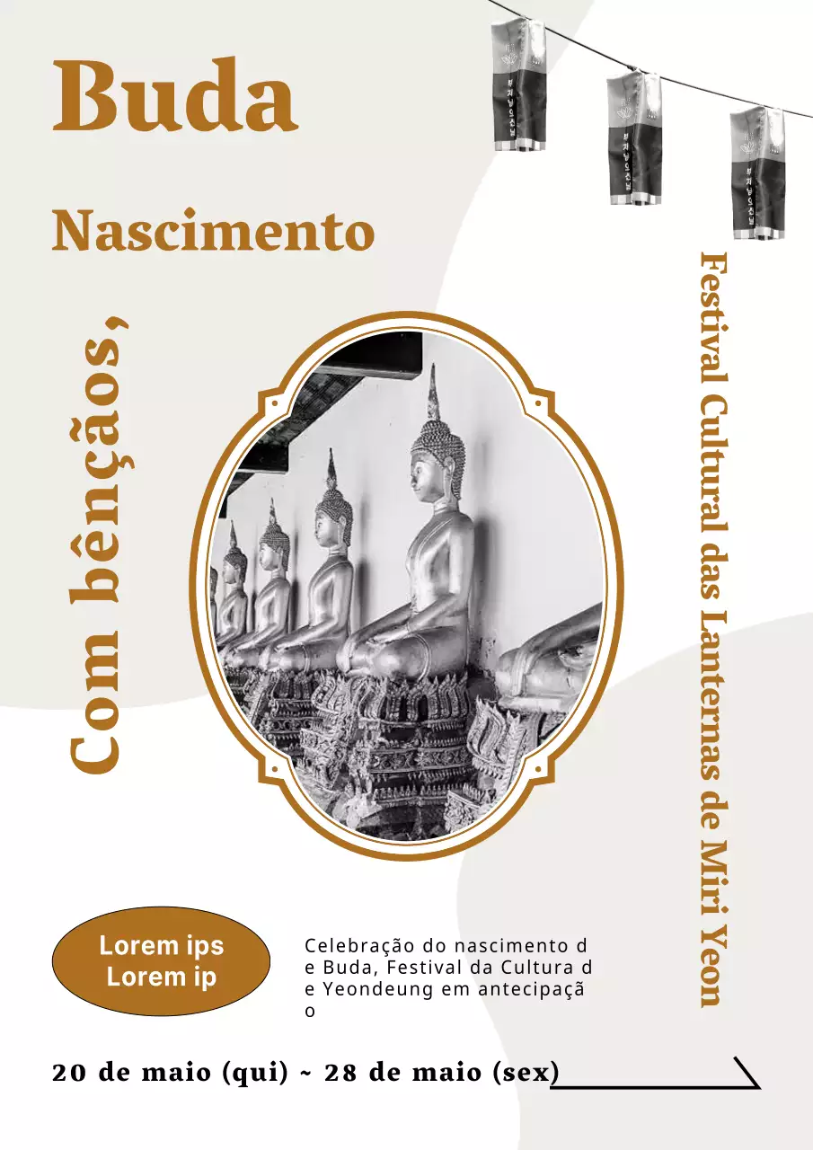 Desenho monótono a castanho e preto e branco para promover o recrutamento de pessoal para o café