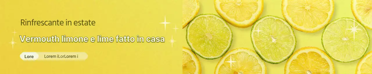 Promuovere un concetto giallo e rinfrescante per il succo di frutta fatto in casa