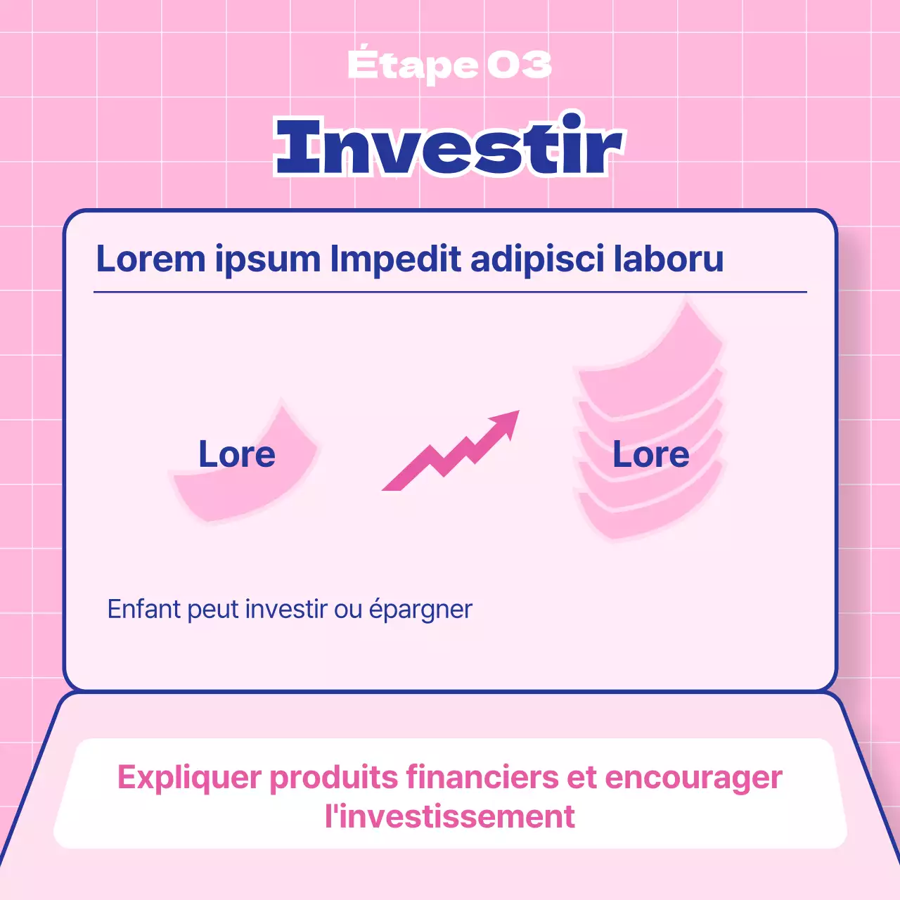 Apprendre aux enfants à gérer l'argent de leurs impôts roses et bleus