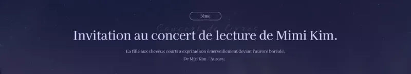 Une promotion de livre pourpre et émotionnelle