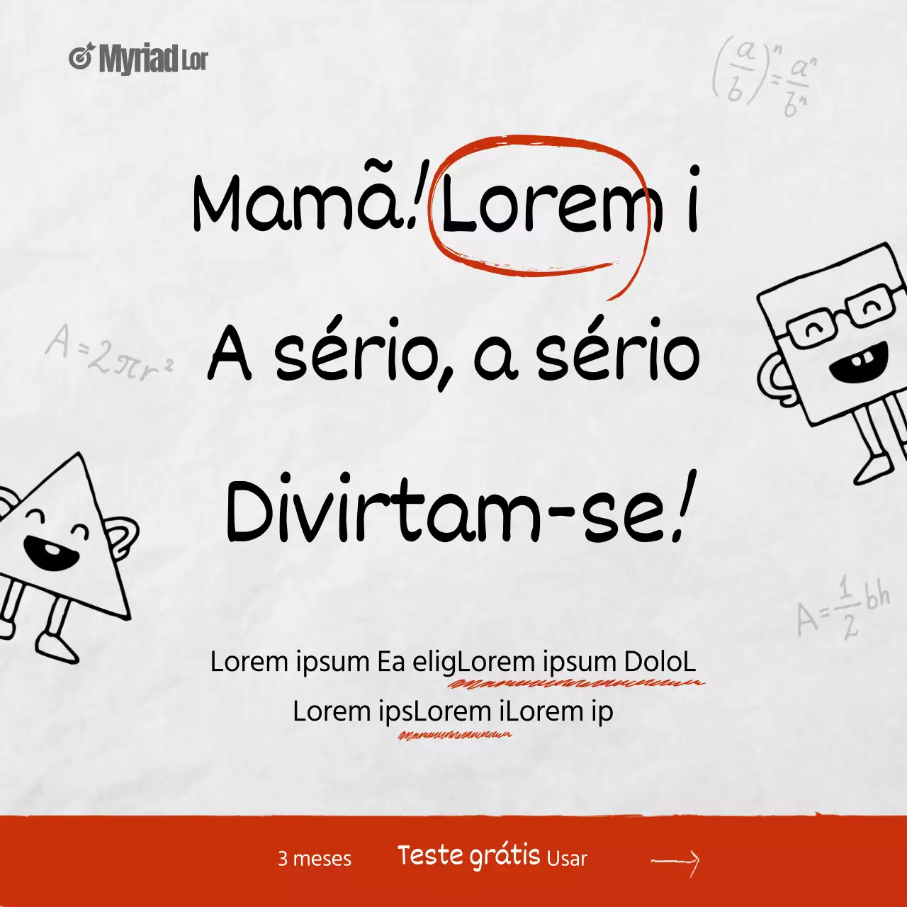 Promoção de formação de conceito de nota branca e preta