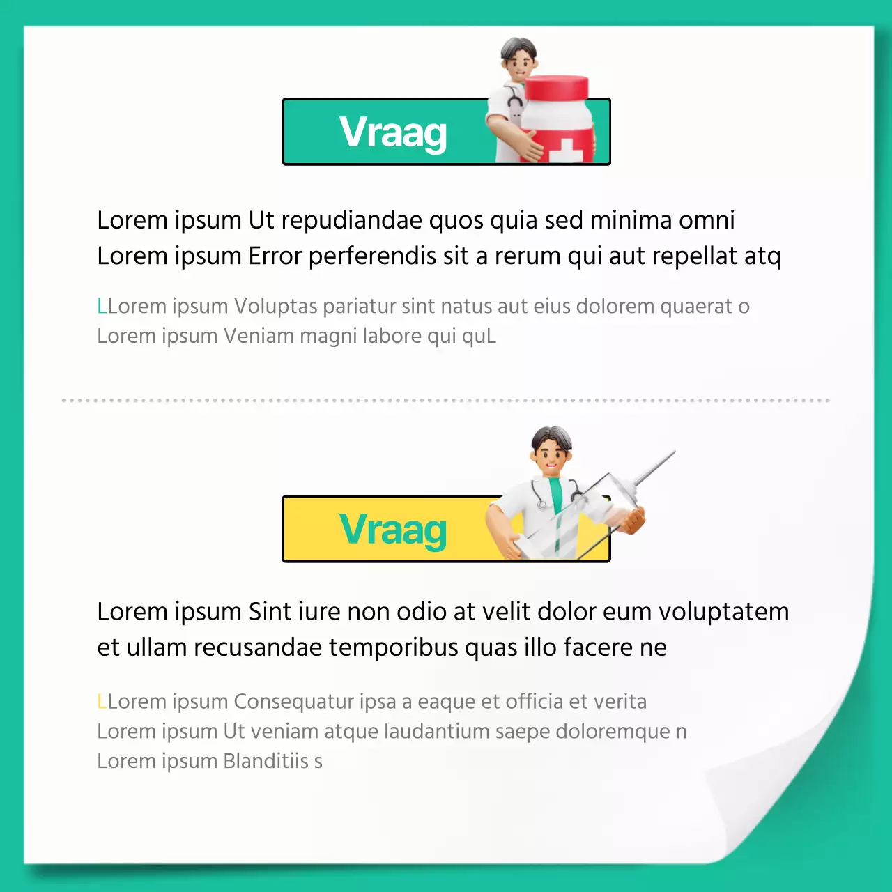 Munt en gele verlengde gezondheidsscreeningskaartNieuws