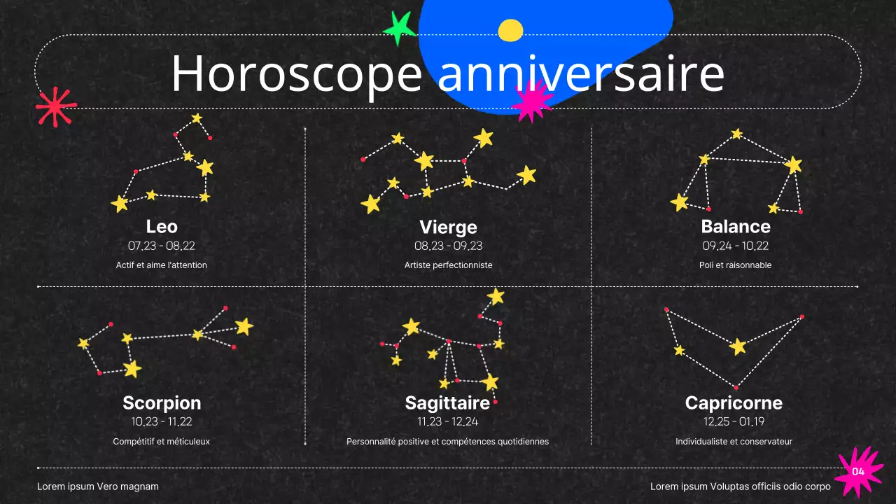 Observatoire coloré Voie lactée Camp Constellations sur fond noir Ressources pédagogiques