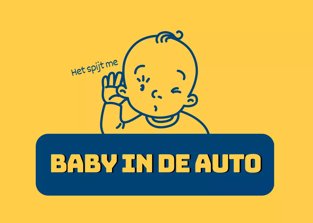 geel blauwe lijn illustratie kind paardrijden