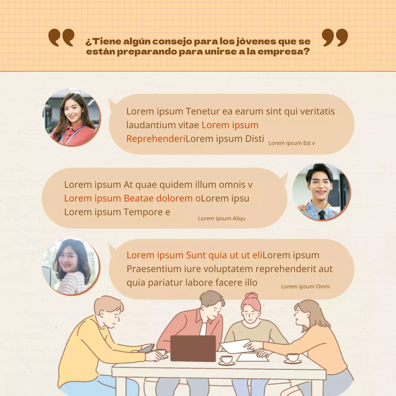 Beige Nuevas contrataciones CardNews