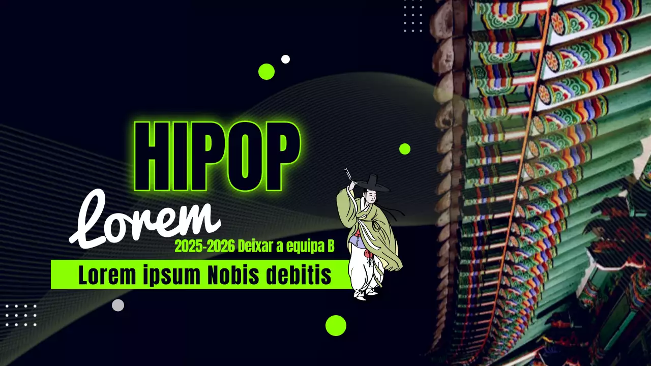 Imagem tradicional de chartreuse fluorescente Compilação de listas de reprodução de hip-hop