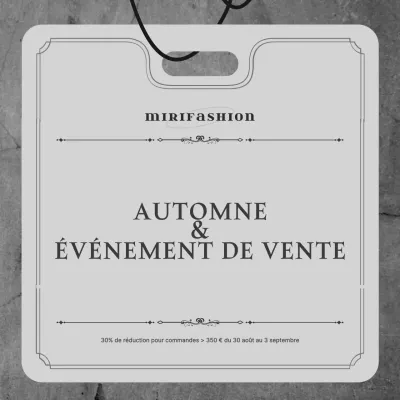 Vêtements de luxe en jean gris et noir, concept de vêtements en vente