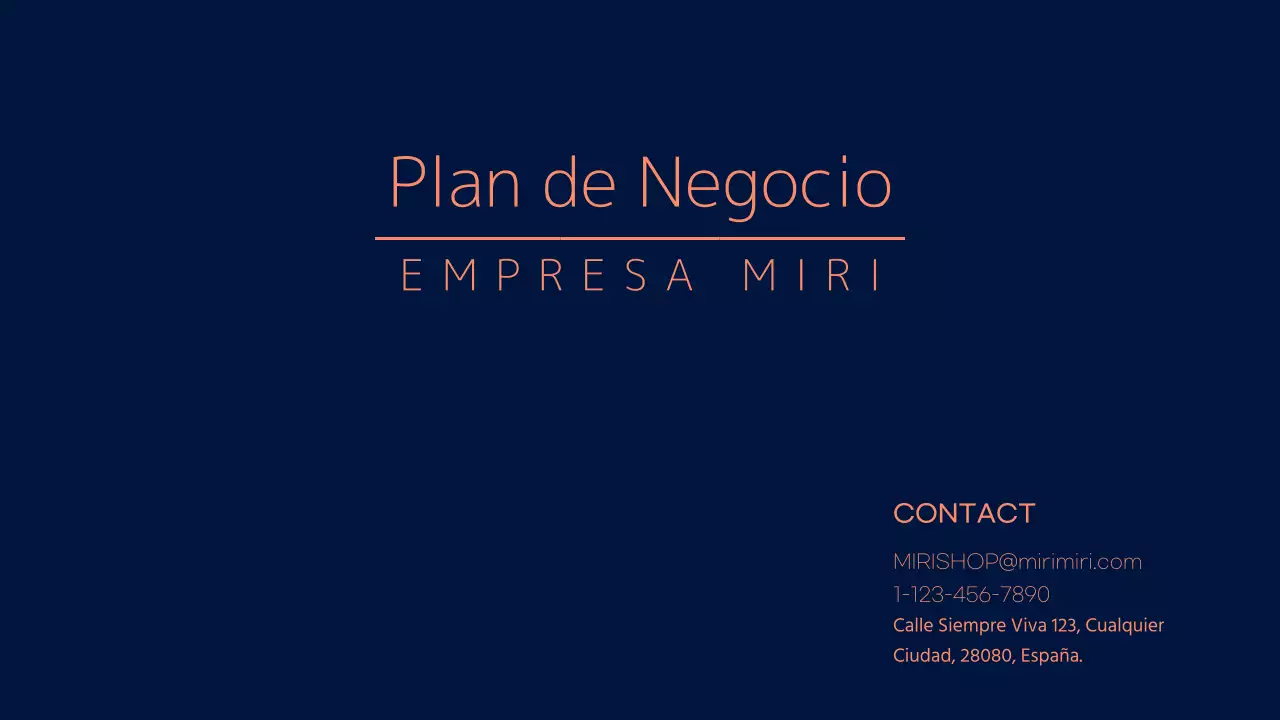 Un plan de negocio naval, audaz y limpio
