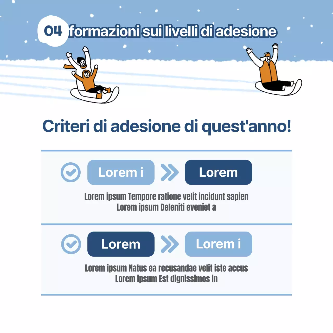 Come modificare lo sci club per le vacanze in azzurroNews