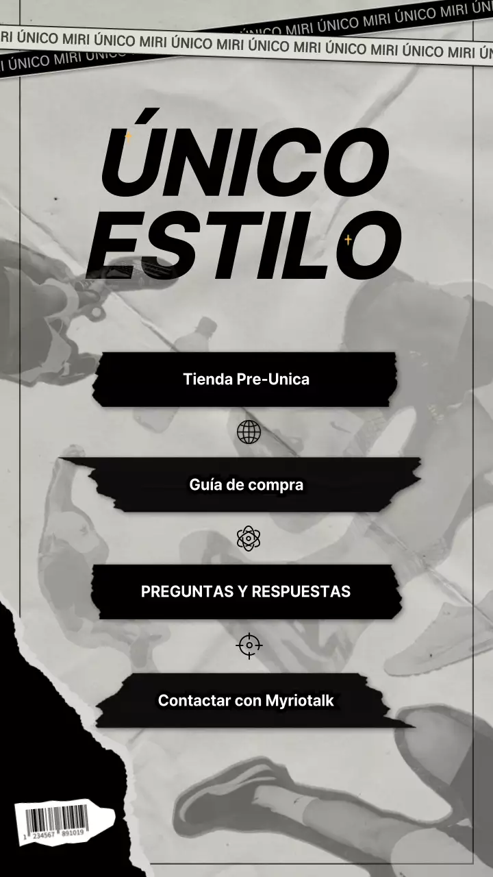 Enlace a Instagram con un concepto dacquoise de la cadera gris y negro