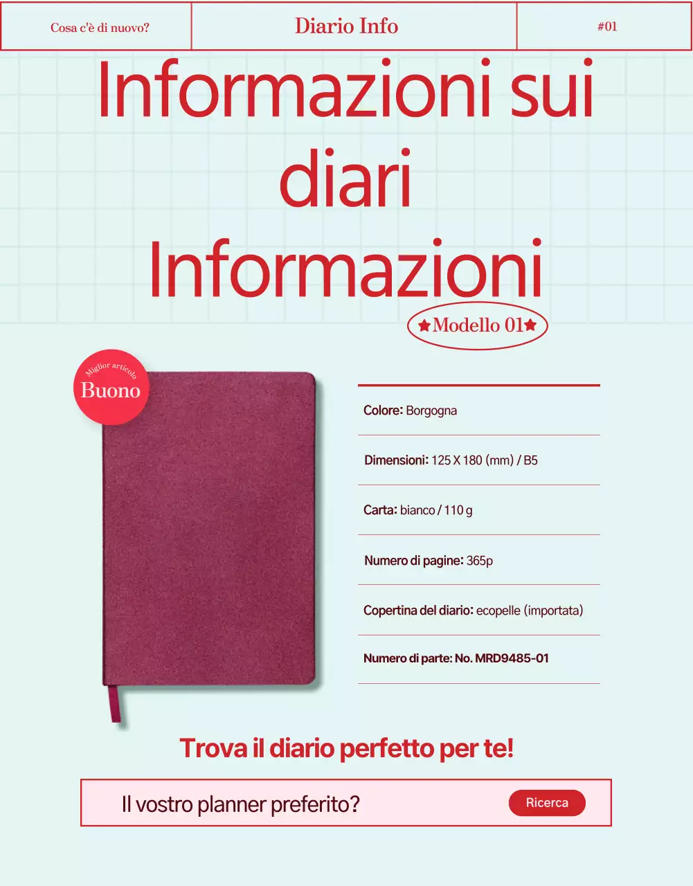 Vi presentiamo una simpatica agenda vintage dal tocco rosa madreperlato