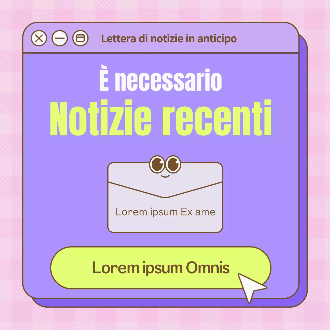 Guida politica carina con concetto di barra di ricerca internet viola