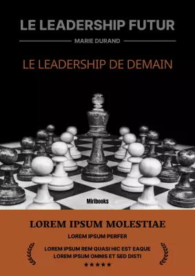 Le praticien du leadership noir et brun