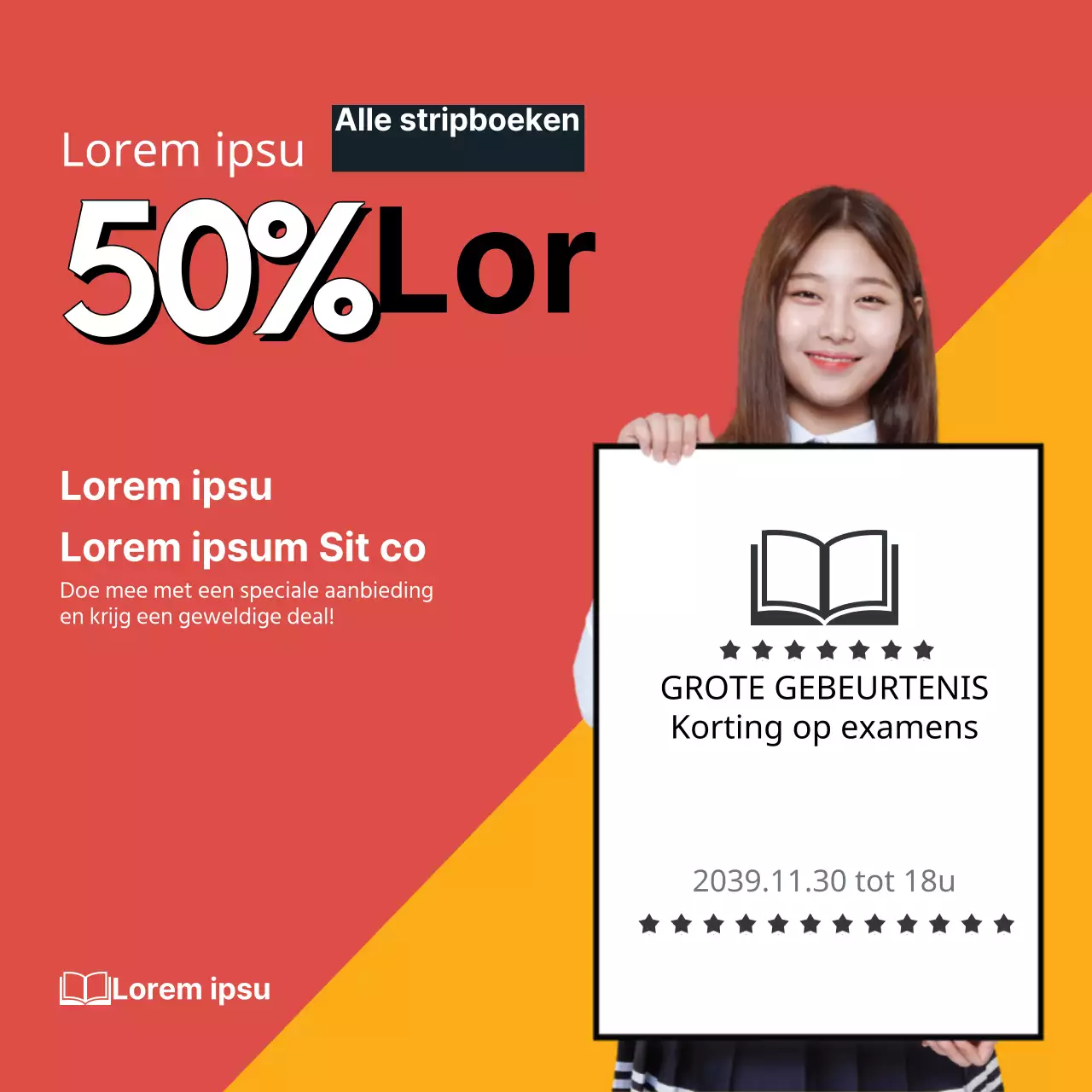 Korting op stripboeken