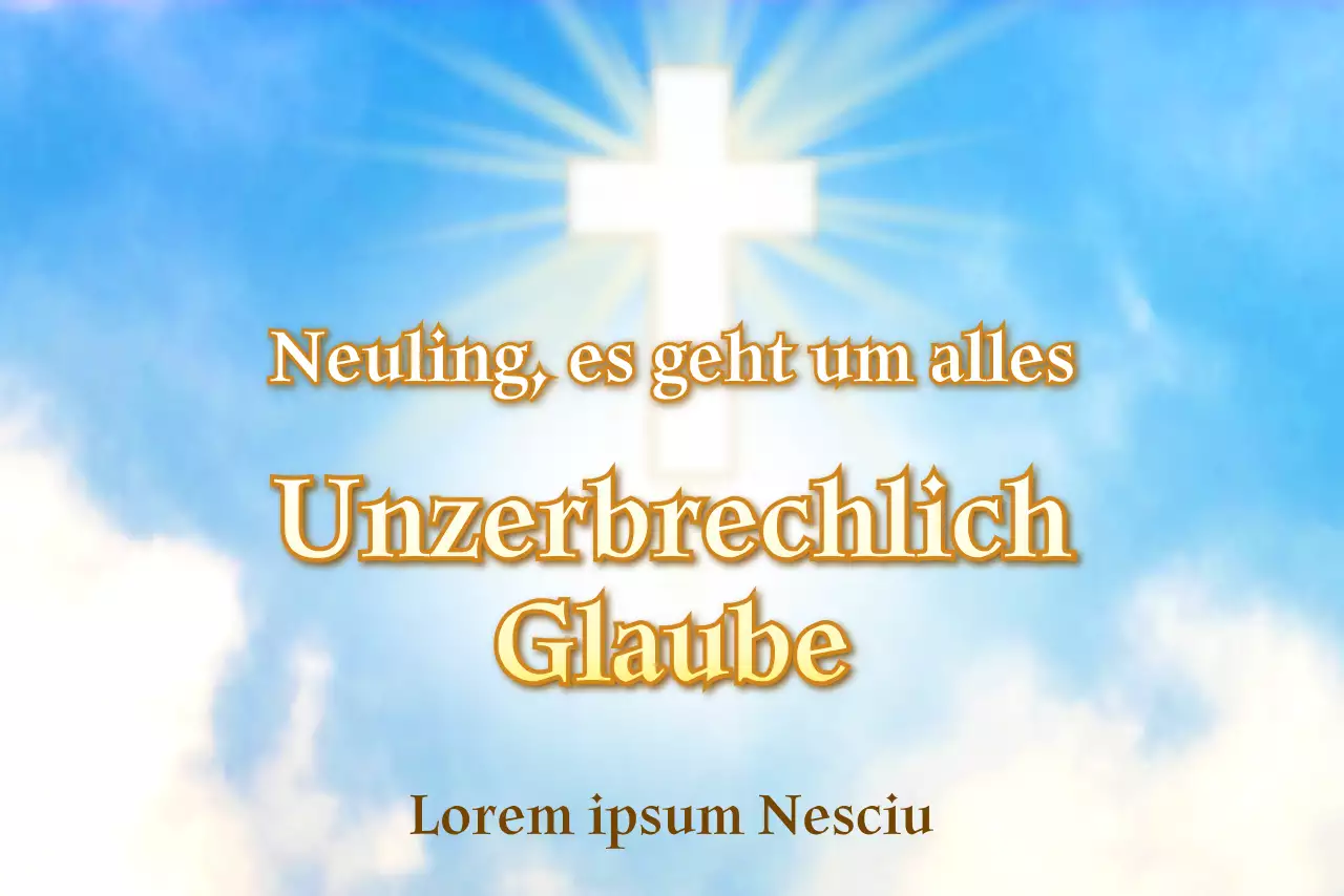 Aquarell hellblau Theologie und Club Rekrutierung Konzept