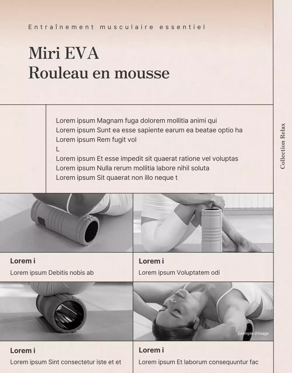 En savoir plus sur cet appareil d'exercice à rouleaux en mousse vert clair et orange, qui a un effet apaisant.