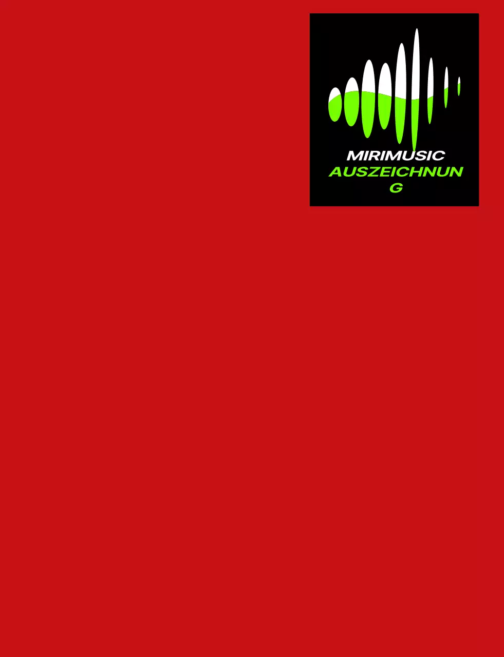 Music Awards Concert Staff Weste mit schwarz weiß fluoreszierendem grünem Symbol Logo