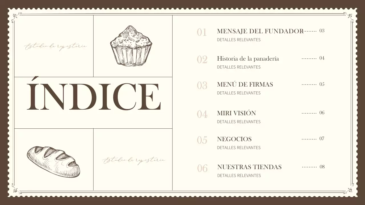 Una guía de pastelería cálida y acogedora sobre brownies