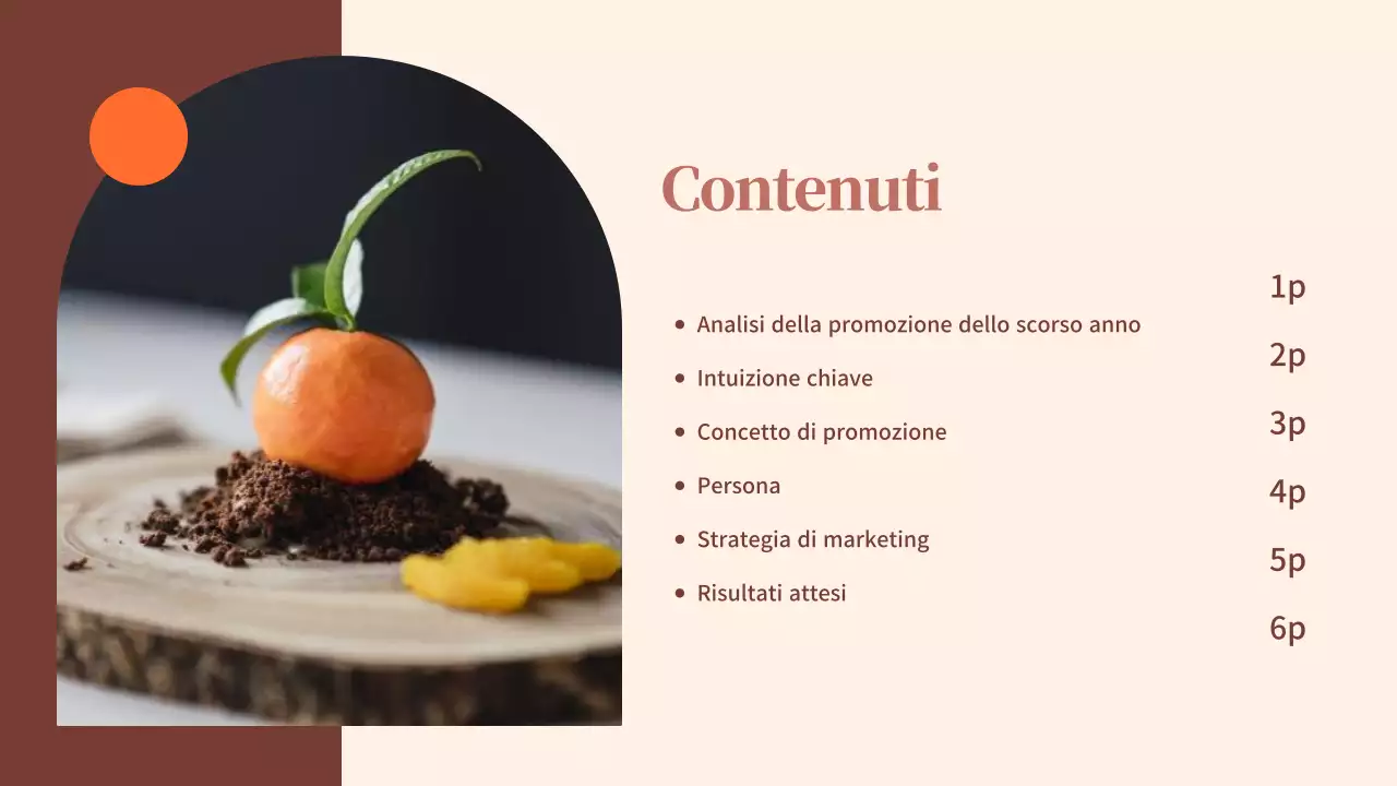 Agenda di San Valentino semplice e calma con accenti arancioni su uno sfondo marrone caldo