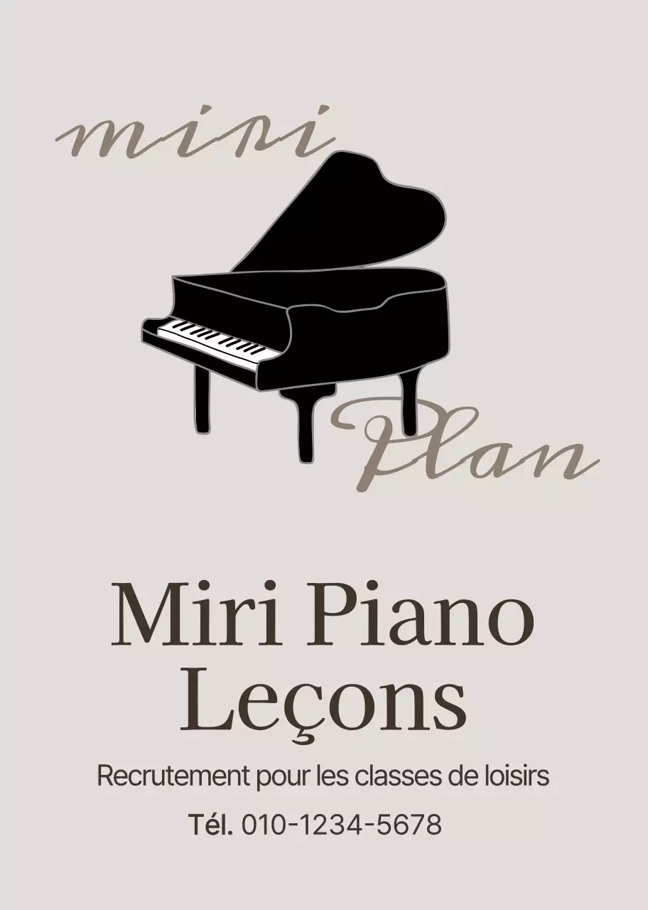 Leçons de piano