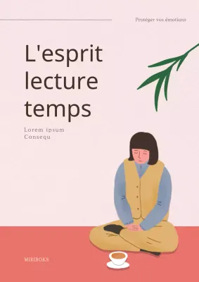 Couverture de livre de psychologie en rose