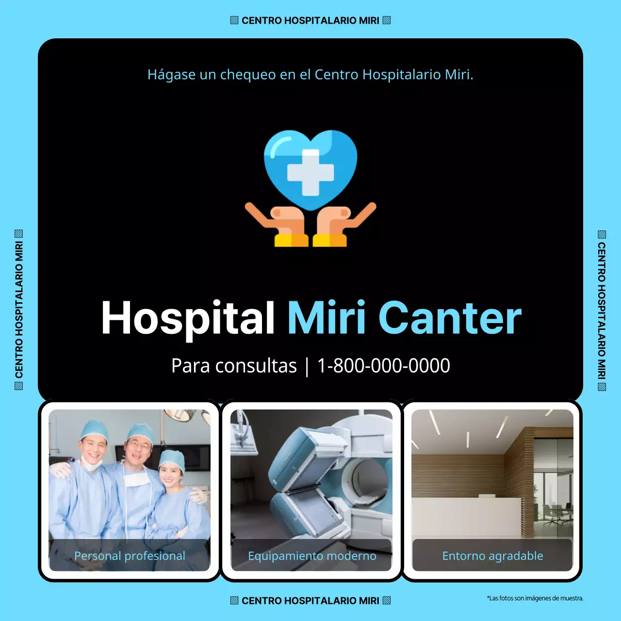 Sencillo icono 3D azul claro y negro para ver quién necesita un chequeo médico