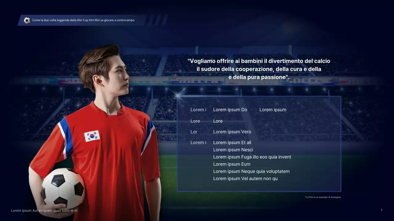 Guida al reclutamento delle squadre di calcio del programma di doposcuola cyber-concettuale di Sodomy