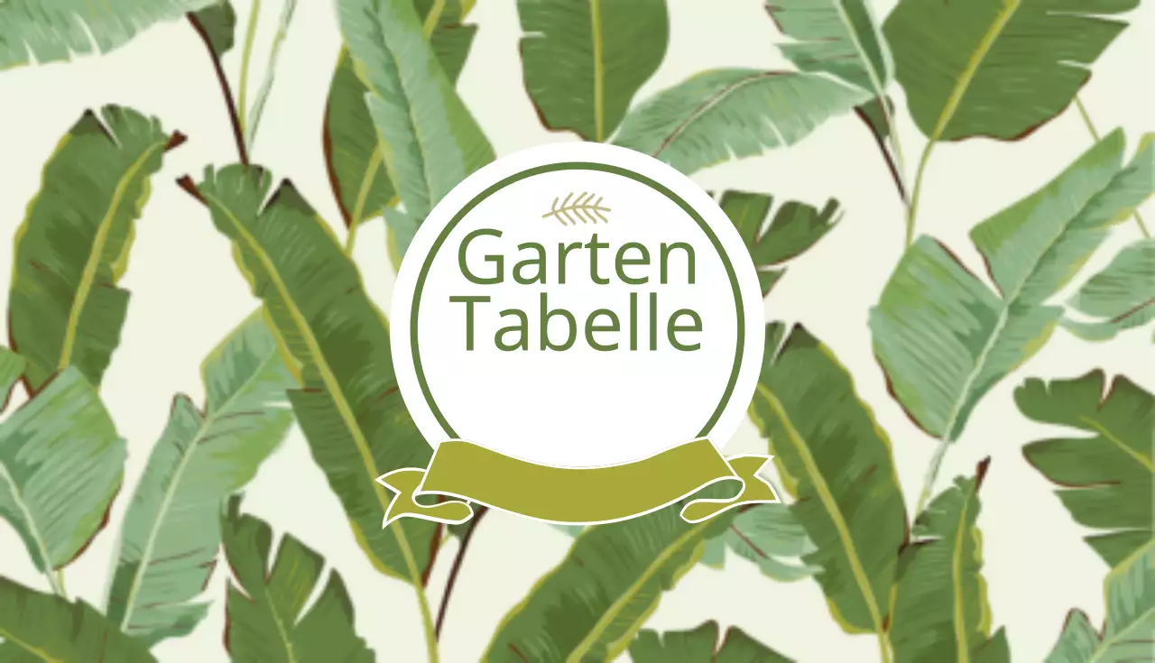 Gartentisch