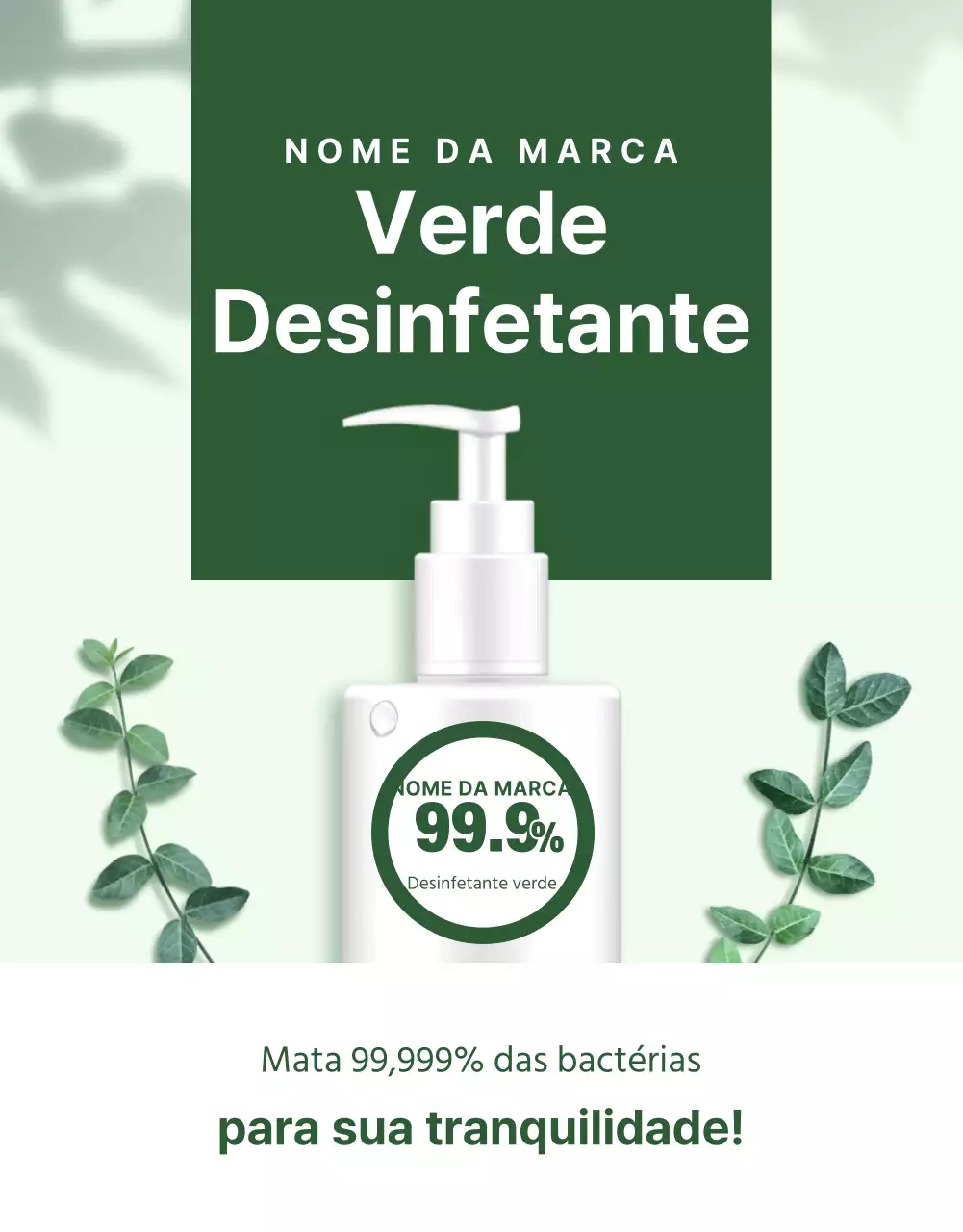 Vender produtos higienizadores de conceito ecológico e natural