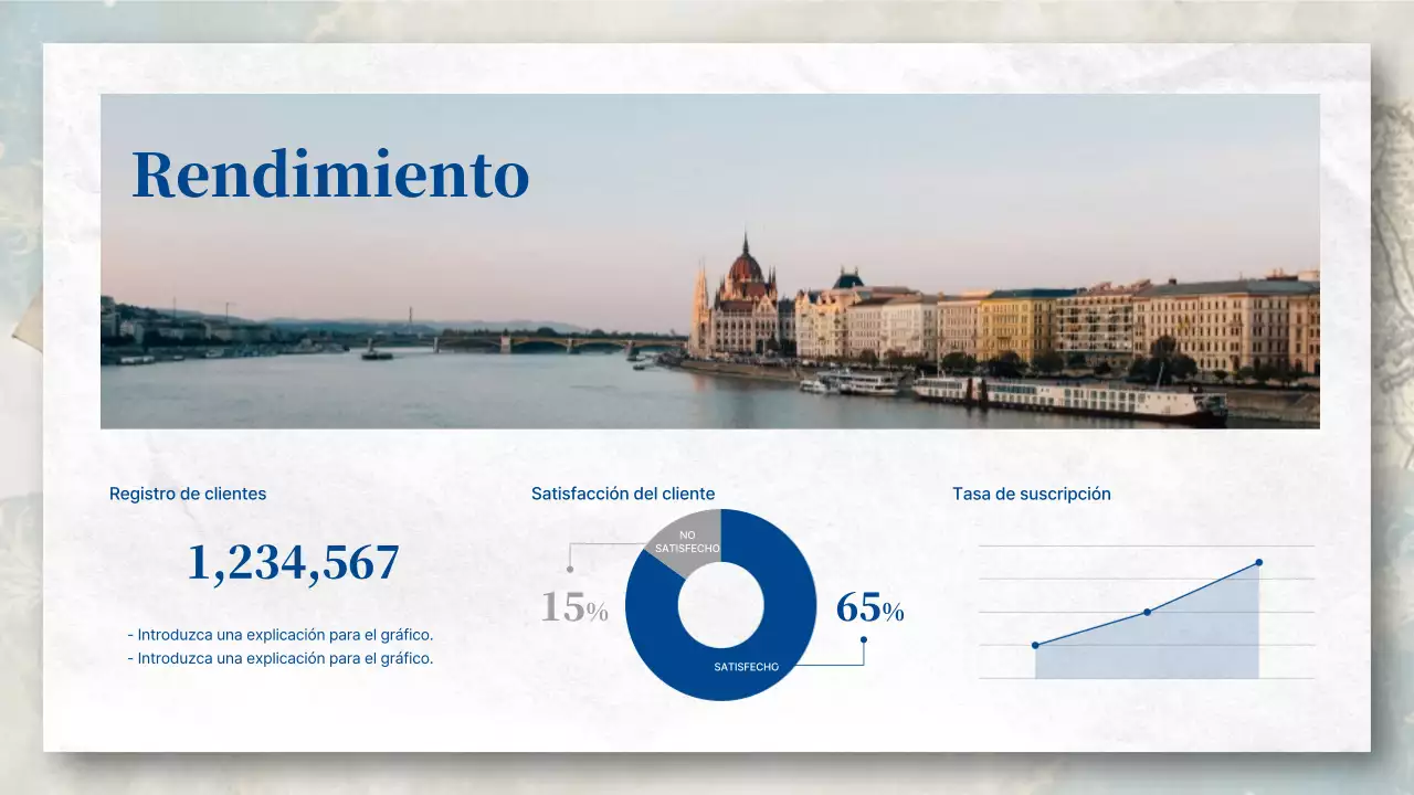 Una agencia de viajes de postal en tonos azules y pastel