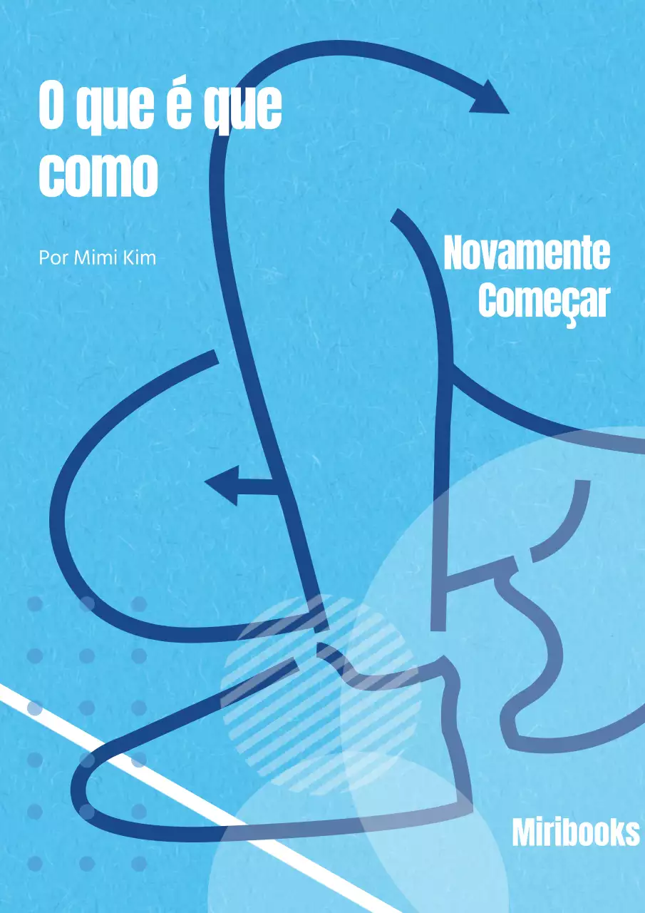 Capa de livro com linhas dinâmicas de fundo azul