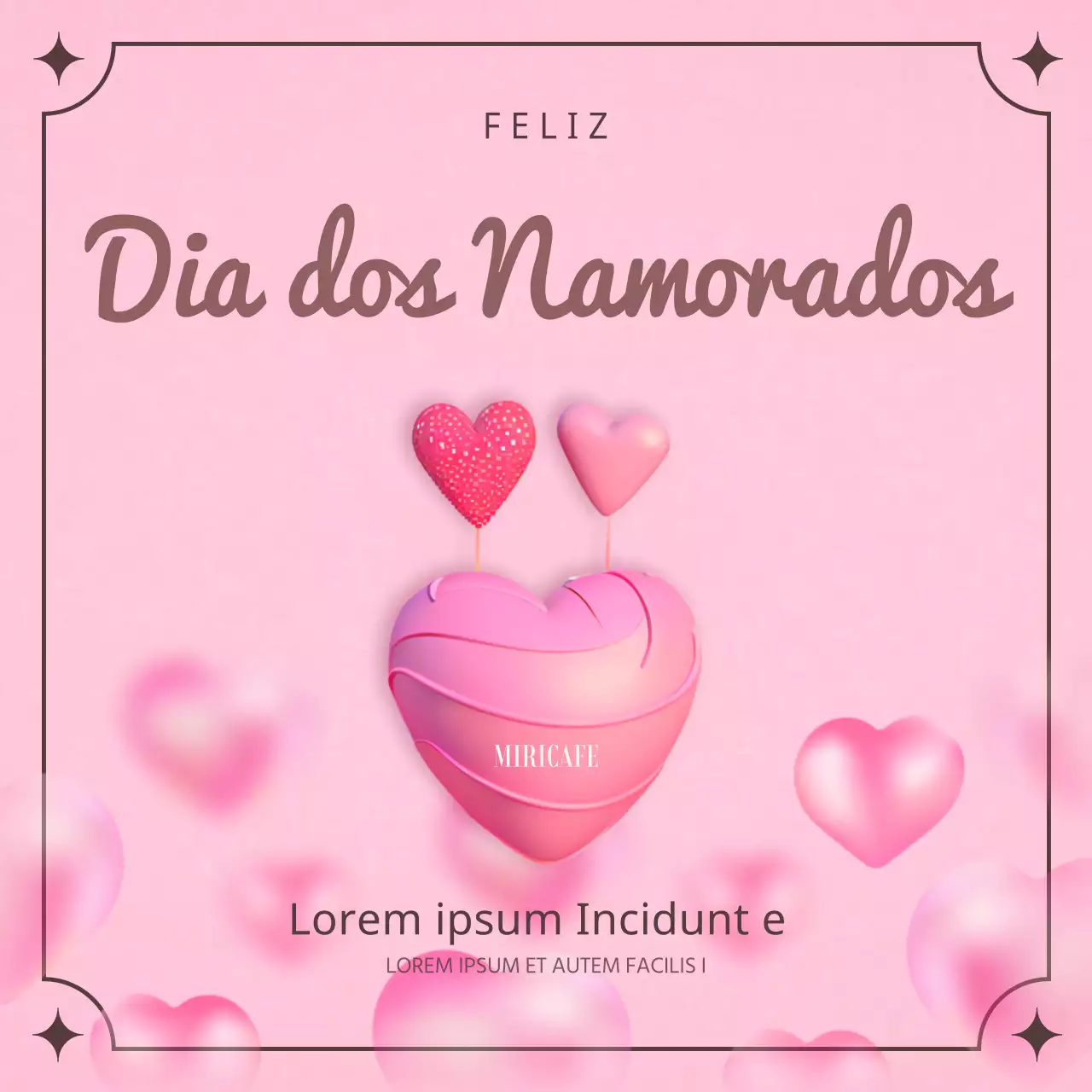 Um belo café com sobremesa cor-de-rosa para o Dia Branco