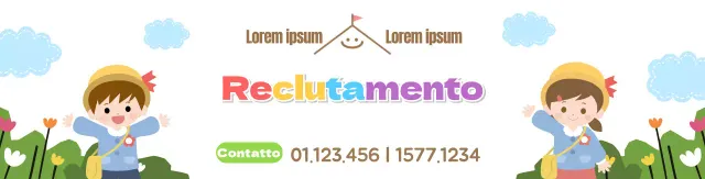 Assunzione promozionale bianca e carina