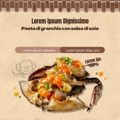 Pasta di granchio tradizionale in salsa di soia in vendita