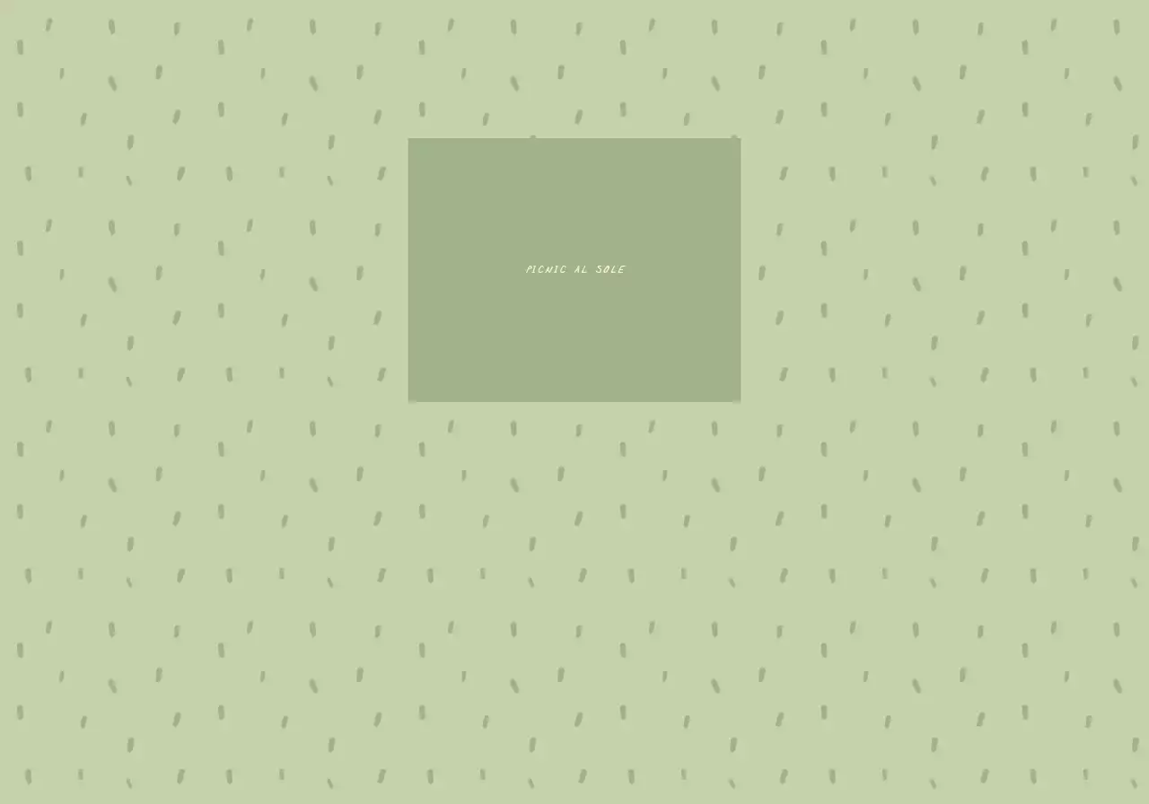 Un design semplice con punti verdi e gialli.