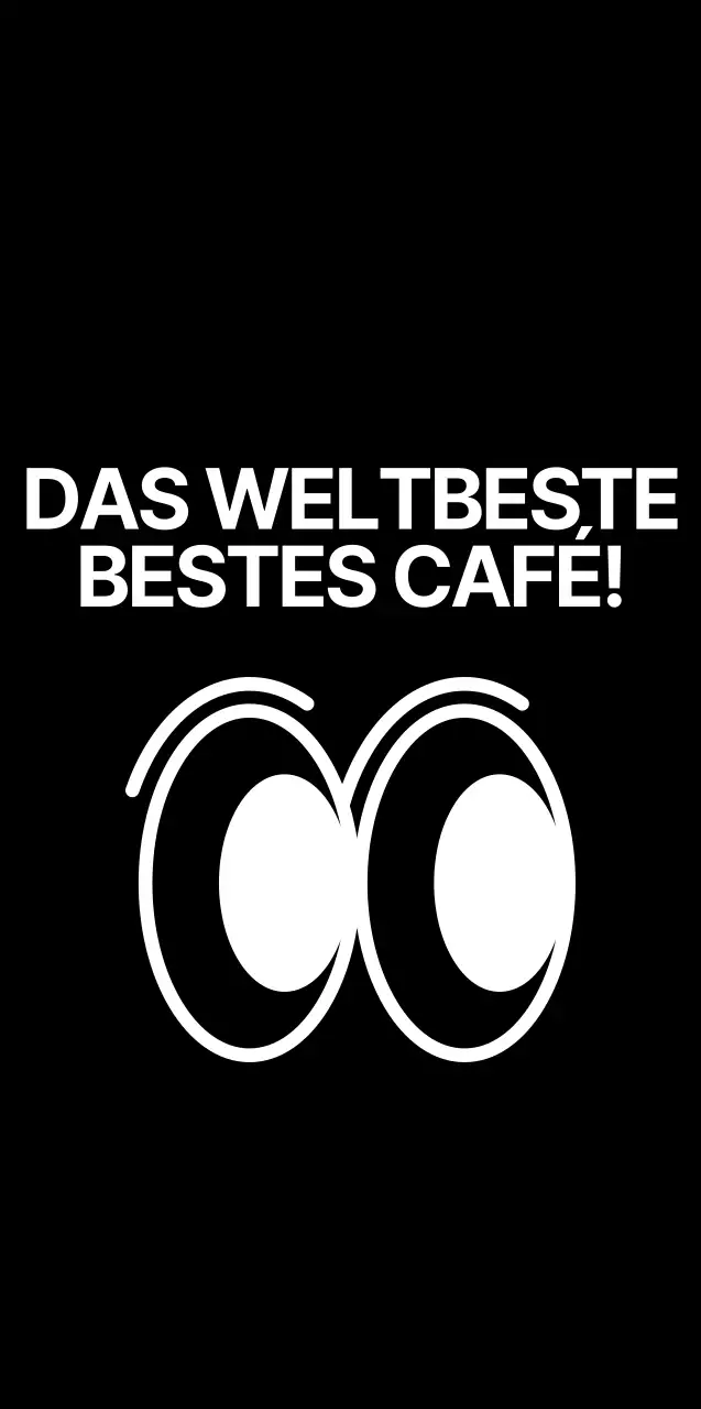 Niedliche und einfache hüpfende Auge Illustration Stil in schwarz und weiß für personalisierte Waren