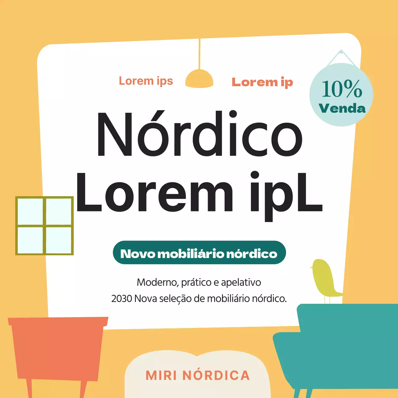 Uma seleção de interiores simples e tranquilos em laranja vintage.