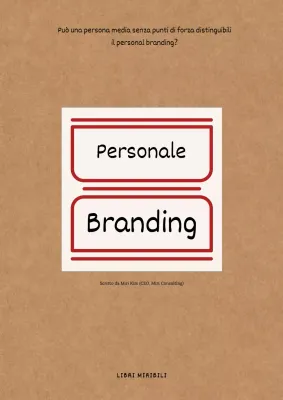 Marchio in cartoncino kraft marrone