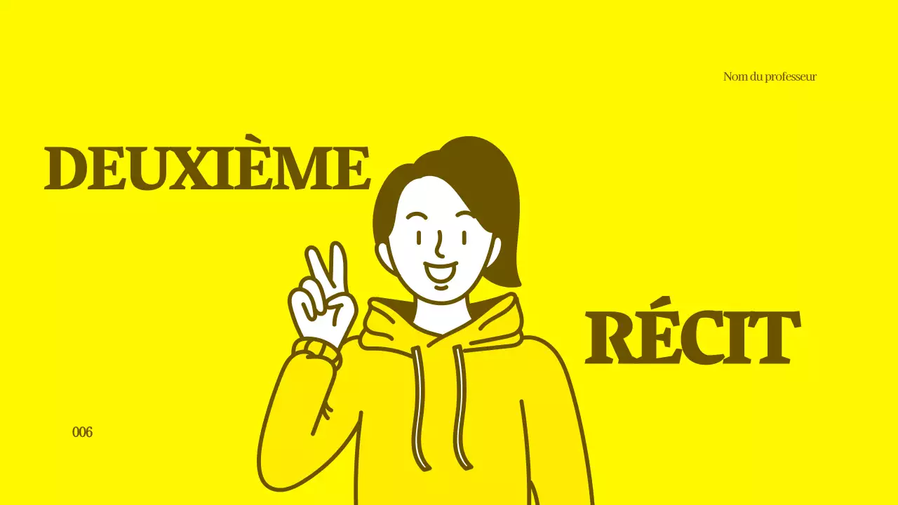 Tutoriel d'illustration de personnages épurés en jaune et marron