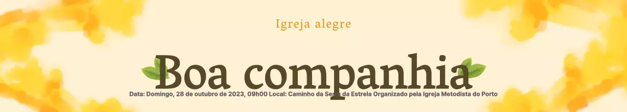 Adoração ao ar livre no outono