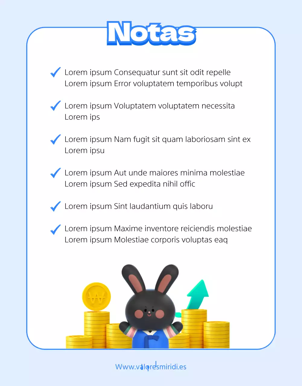 Tema de instrumentos financieros de concepto limpio con ilustraciones azules en 3D