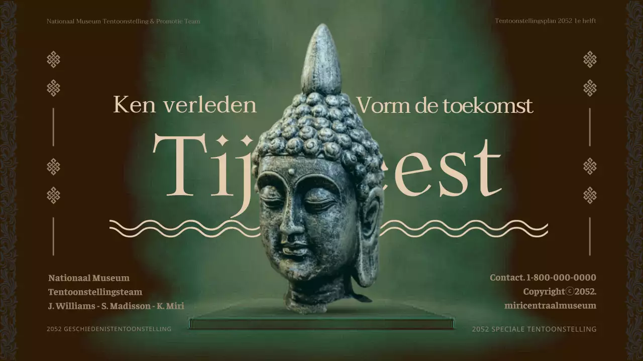 Programma tentoonstellingen Brown tone museum voor de eerste helft van het jaar