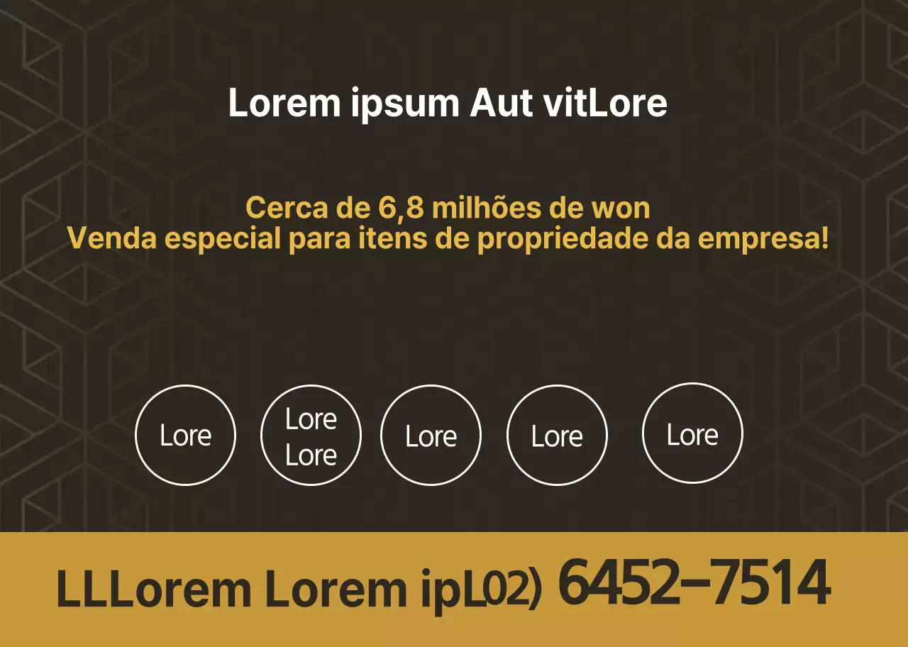 Promover o seu imóvel de luxo em brown gold