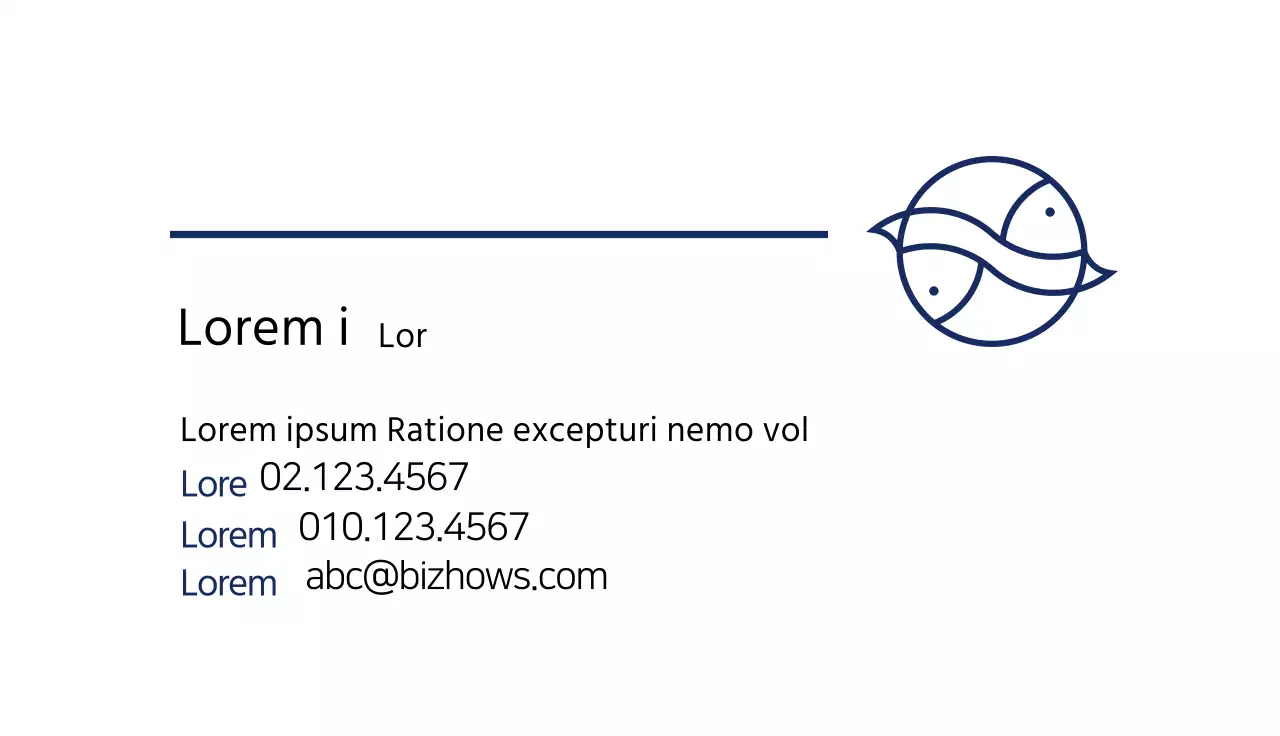 azul ilustración sencillo restaurante marisco