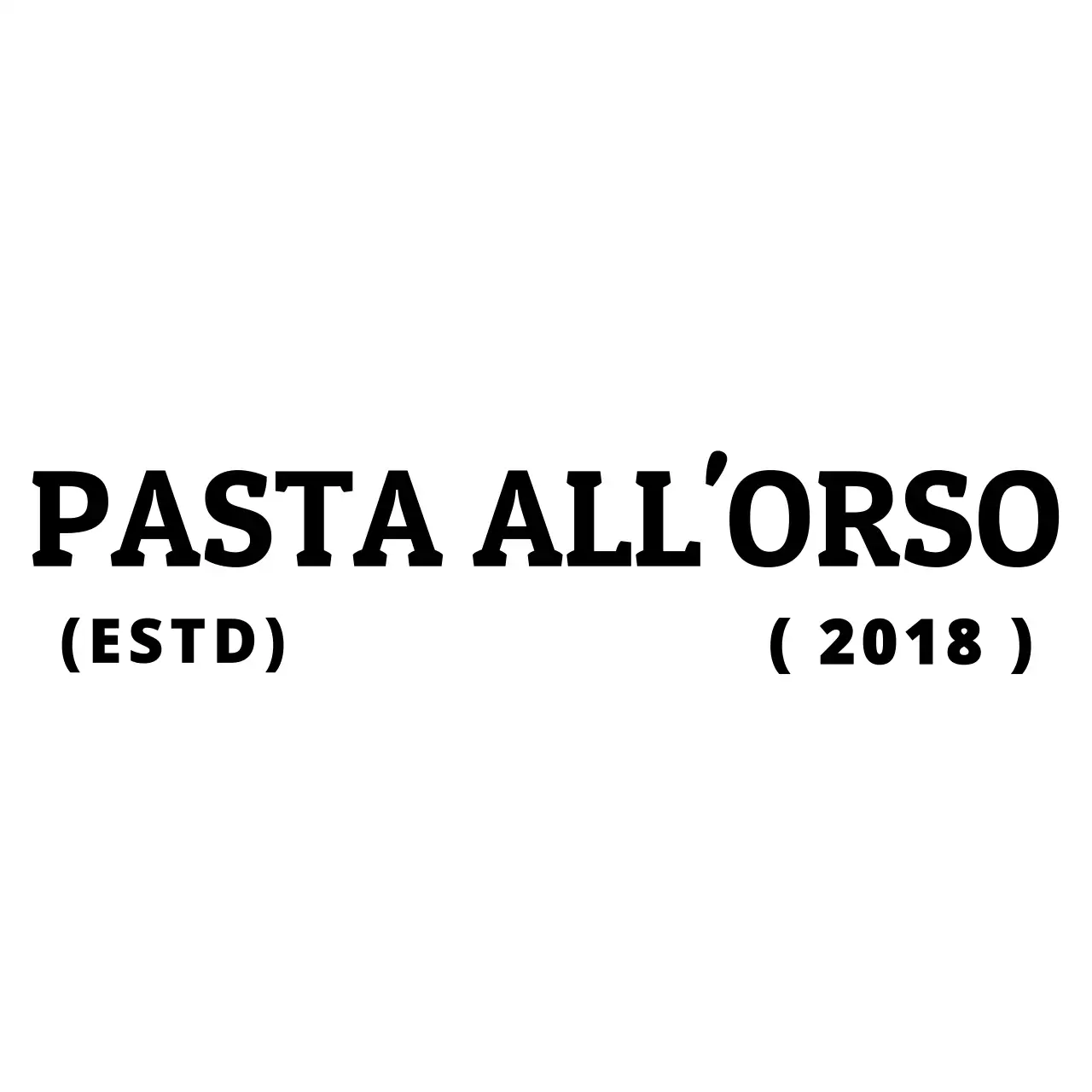 Per informazioni sui pub e servizi in stile logo emblema con un'illustrazione di un simpatico orso