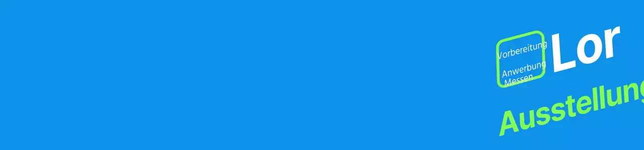 Einfache blau-grüne Weste für Mitarbeiter der Jobmesse